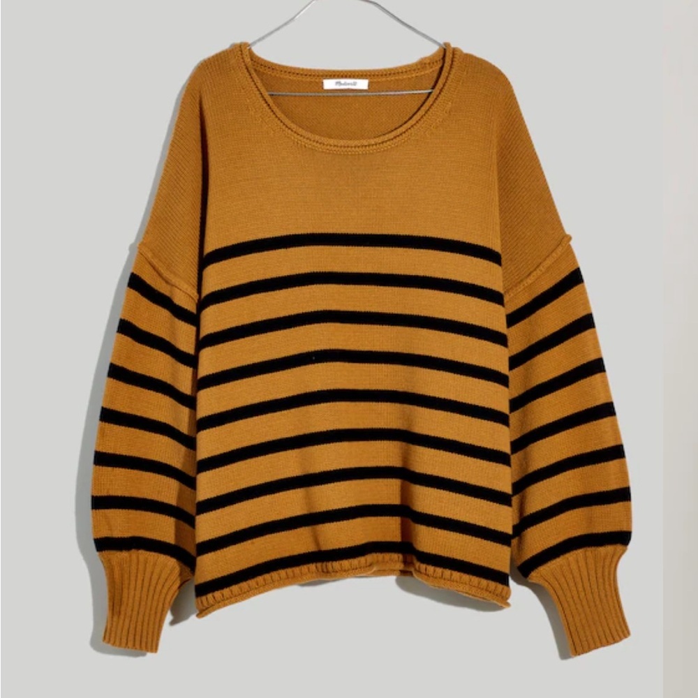 Madewell Conway Pullover Sweater! 100% cotton, Like New! - Picture 1 of 10